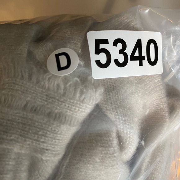 Kinross 100% Cashmere Cardigan Sweater Women XS Open Front Draped Ivory Coastal‎ - Picture 14 of 14